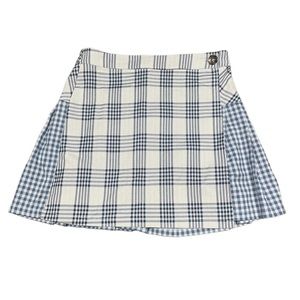Urban outfitters blue plaid schoolgirl skirt